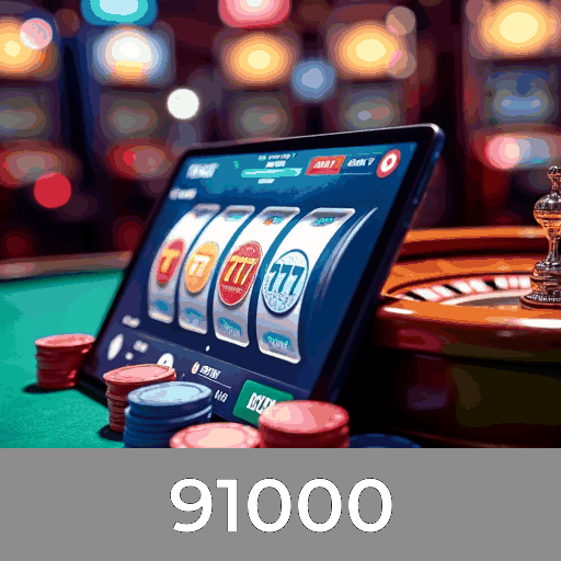 91000: Slots Gigantes e Experiência com Live Dealers