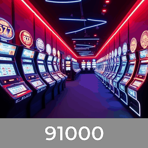 91000: Slots Gigantes e Experiência com Live Dealers